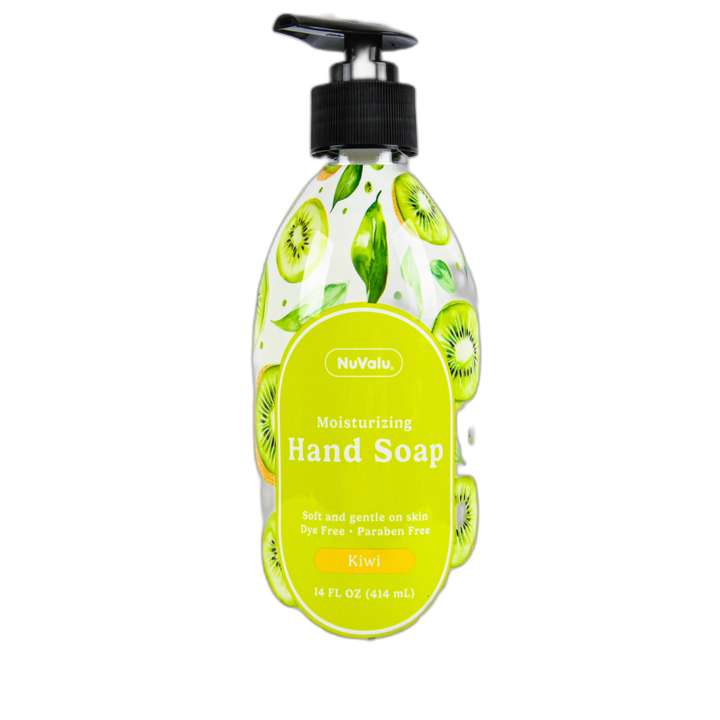 Nuvalu Liquid Hand Soap Fresh Kiwi 14 Oz