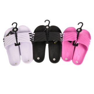 Sandal Ladies 4 Side Stripes Asst Color