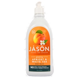 Jason Body Wash Apricot & White Tea Glowing 30 Oz