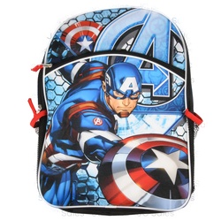 Captain America 16" Backpack 18" X 14" X 11"