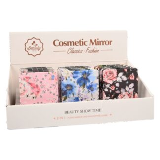 Hand Mirror & Magnifying Flower 2In1