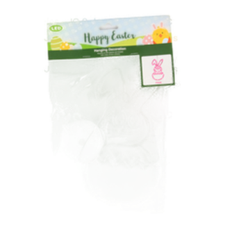 He Easter Hanging Decor Bunny Light