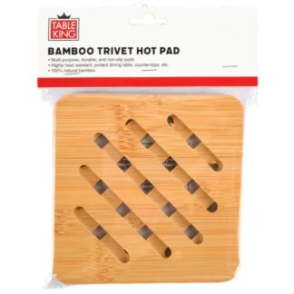 Table King Bamboo Trivet Square