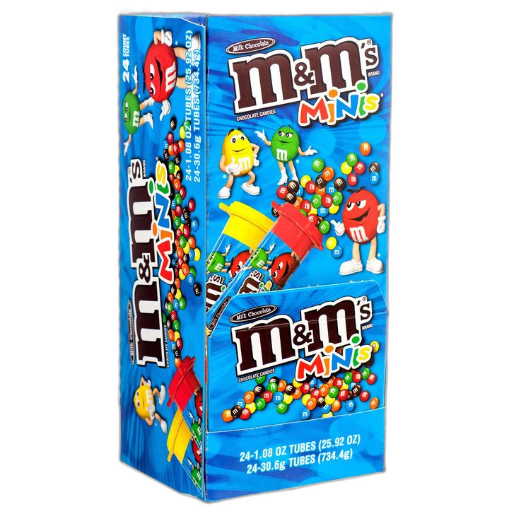 M&M'S 1.08 Oz Milk Minis Tubes