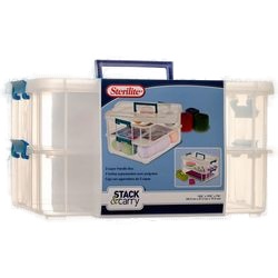 Sterilite #1422 2 Layer Handle Box