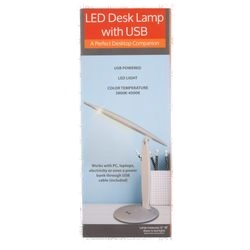 Led Bendable Desk Lamp Usb Powered 12" - 18"