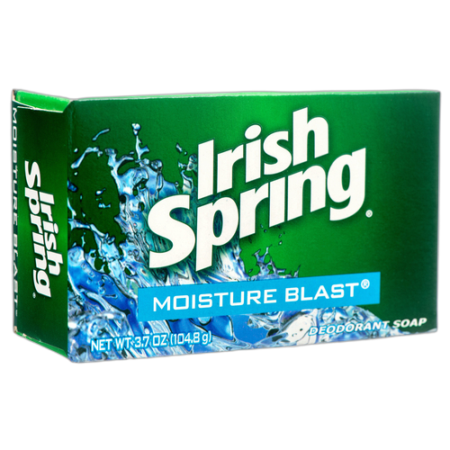 Irish Spring Bar Soap Moisture Blast 3.75 Oz