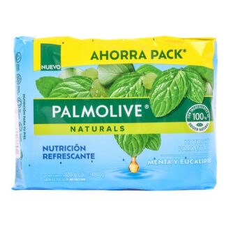 Palmolive Nat Bar Soap 120G Menta Y Eucalipto 4Ct