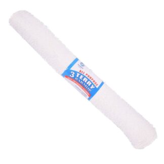 Bar Mops 3 Pk 16"X19" White 100% Cotton