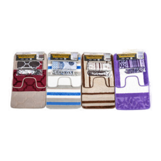 Oasis Bath Mat Asst Colors 15-Pc