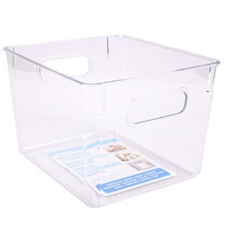 Plastic Pet Storage Bin Medium 22.3X19.4X15.2