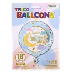 Trico 18" Round Balloon Twinkle Twinkle Little Star