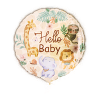 Trico 18" Round Balloon Hello Baby