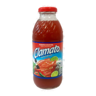 Clamato 16 Oz Michelada Glass