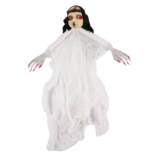 Hh Halloween Scary Lady Deco With Light