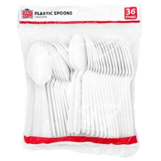 Table King Plastic Spoon 36Ct