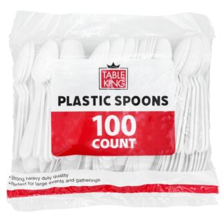 Table King Plastic Spoon 100Ct