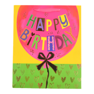 Happy Birthday Gift Bag Large
