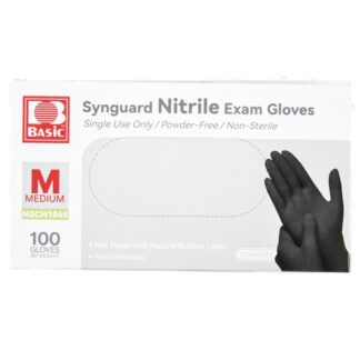 Black Armor Nitrile Gloves Medium