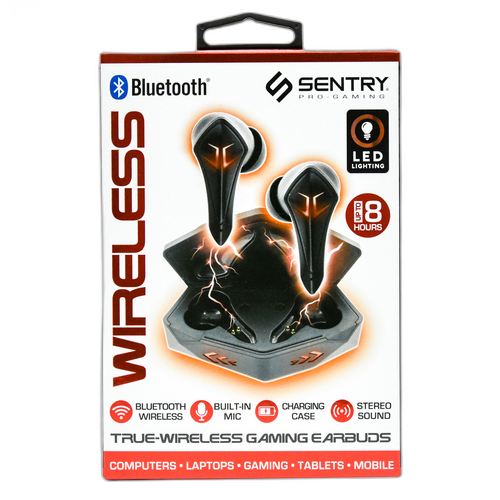 Bluetooth Gaming Earbuds W/Led Lighting