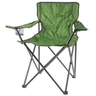 Folding Chair Green W/ Case