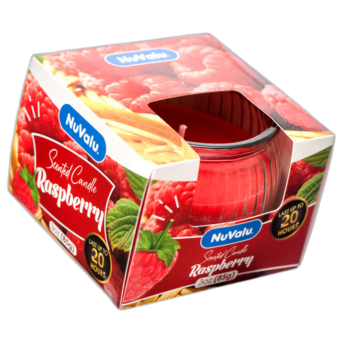 Nuvalu Candle Tumbler 3 Oz Raspberry