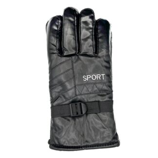 Hw Gloves Leather-Black