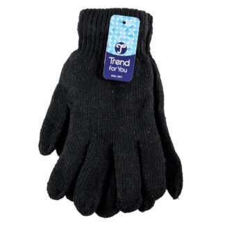 Hw Men Thick Gloves, Black
