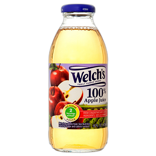 Welch'S 100% 16 Oz Apple Juice