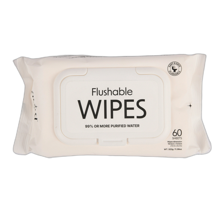 Flushable Wipes(60Ct)