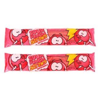 Sour Punch Straws Strawberry 2 Oz