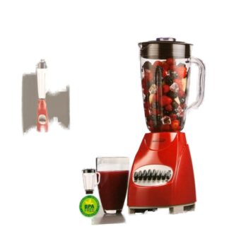 Blender 12Speed Plastic Jar Red #Jb-220R