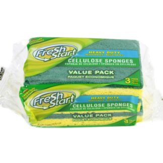 Fresh Start 3Pk Sponge Cellulose Heavy Duty