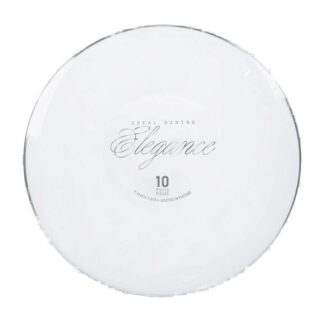 Elegance Plastic Plate 9" 10Ct