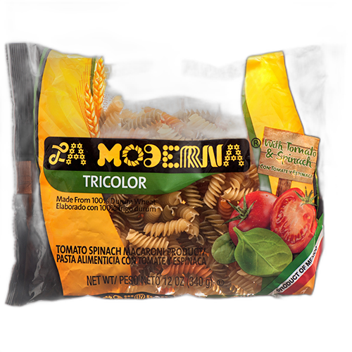 La Moderna Tricolor Pasta 12 Oz