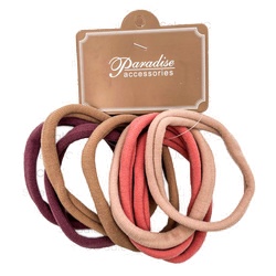 Paradise Hair Ties 8Ct Asst Colors