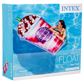 Hs Inflatable Berry Drink Float 72 X 38"