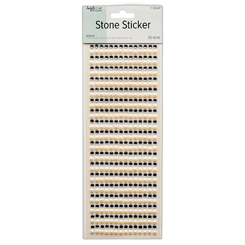 Angels Craft Crystal Rhinestone & White Pearl