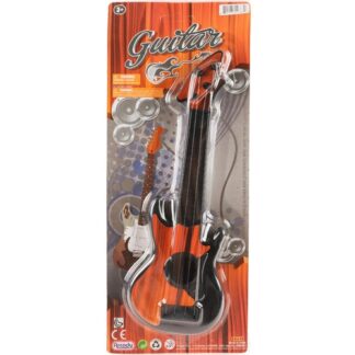 Toy Guitar 11" 2 Asst Dsgn