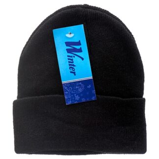 Hw Winter Beanie Black Color