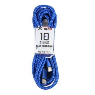 Usb Cable X-Max 10Ft C To C #1636