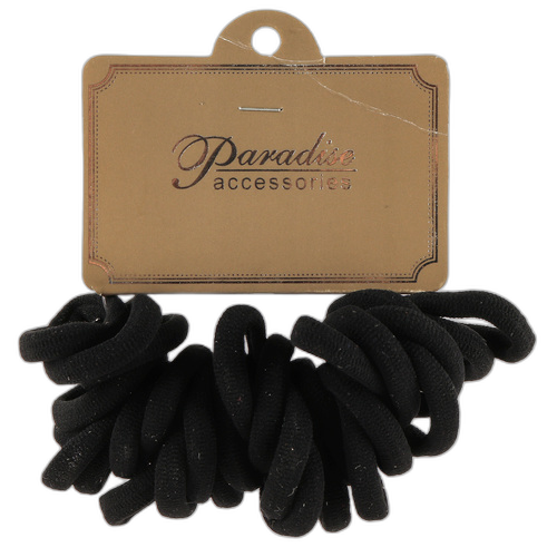 Hair Tie 30Ctsmall Black