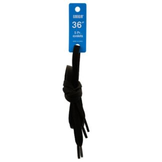Shoelace Flat Black 36"
