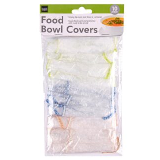 Food Bowl Covers Set 10 Pcs Asst Clr