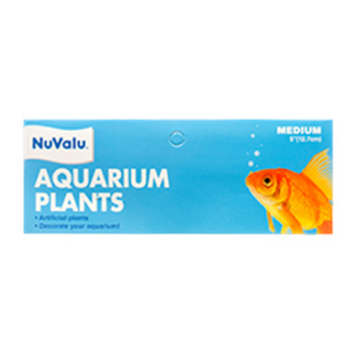Nuvalu Artificial Aquarium Plant 5" Natural Leaf Asst Design