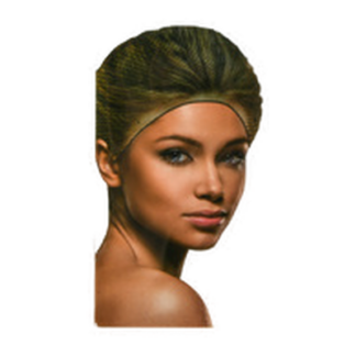 Nuvalu Hair Thin Net 3Pcs Black