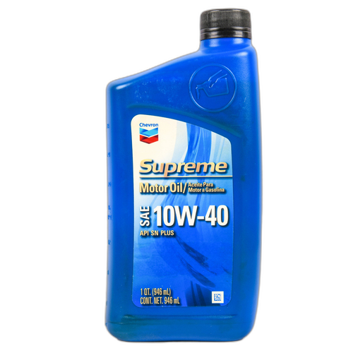 Chevron Motor Oil 1Qt 10W40
