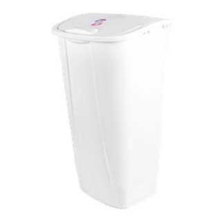 Sterilite Wastebasket S/T 11 Gal White