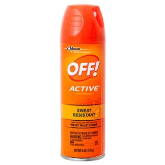 Off Insect Repellent Active Sweat Resistant 6 Oz