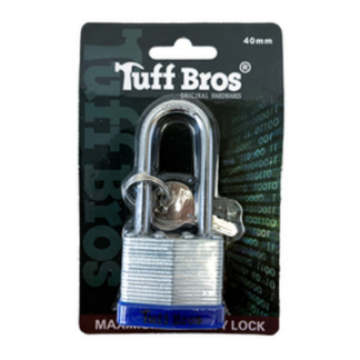 Padlock Laminated 40Mm Long Shank